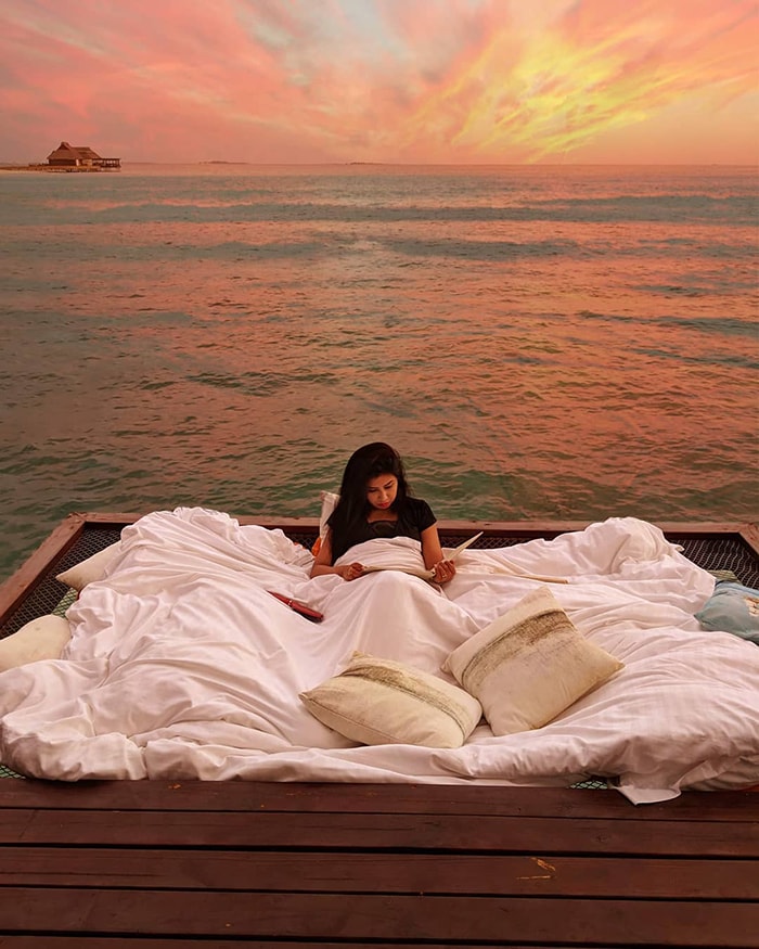 This Hotel in Maldives offers Guests to Sleep in the Open Air above the Indian Ocean for $400