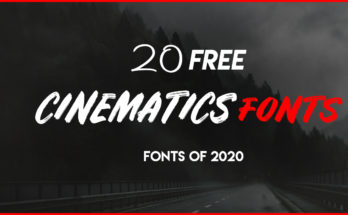 20+ Best Cinematic Fonts Pack 2022 NEW! (updated)