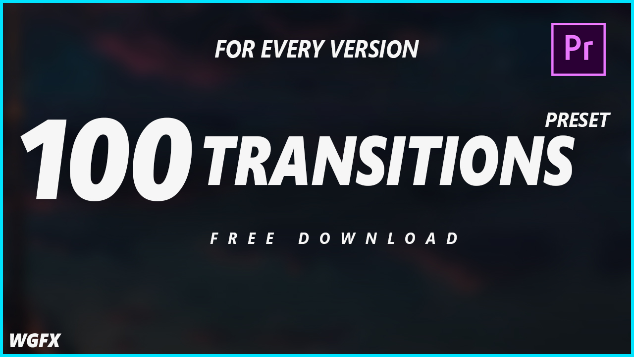 100 Free Seamless Transitions For Adobe Premiere Pro Free Download