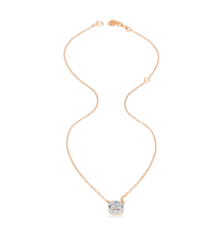 14kt Rose Gold Galactic Dreams Diamond Pendant With Chain